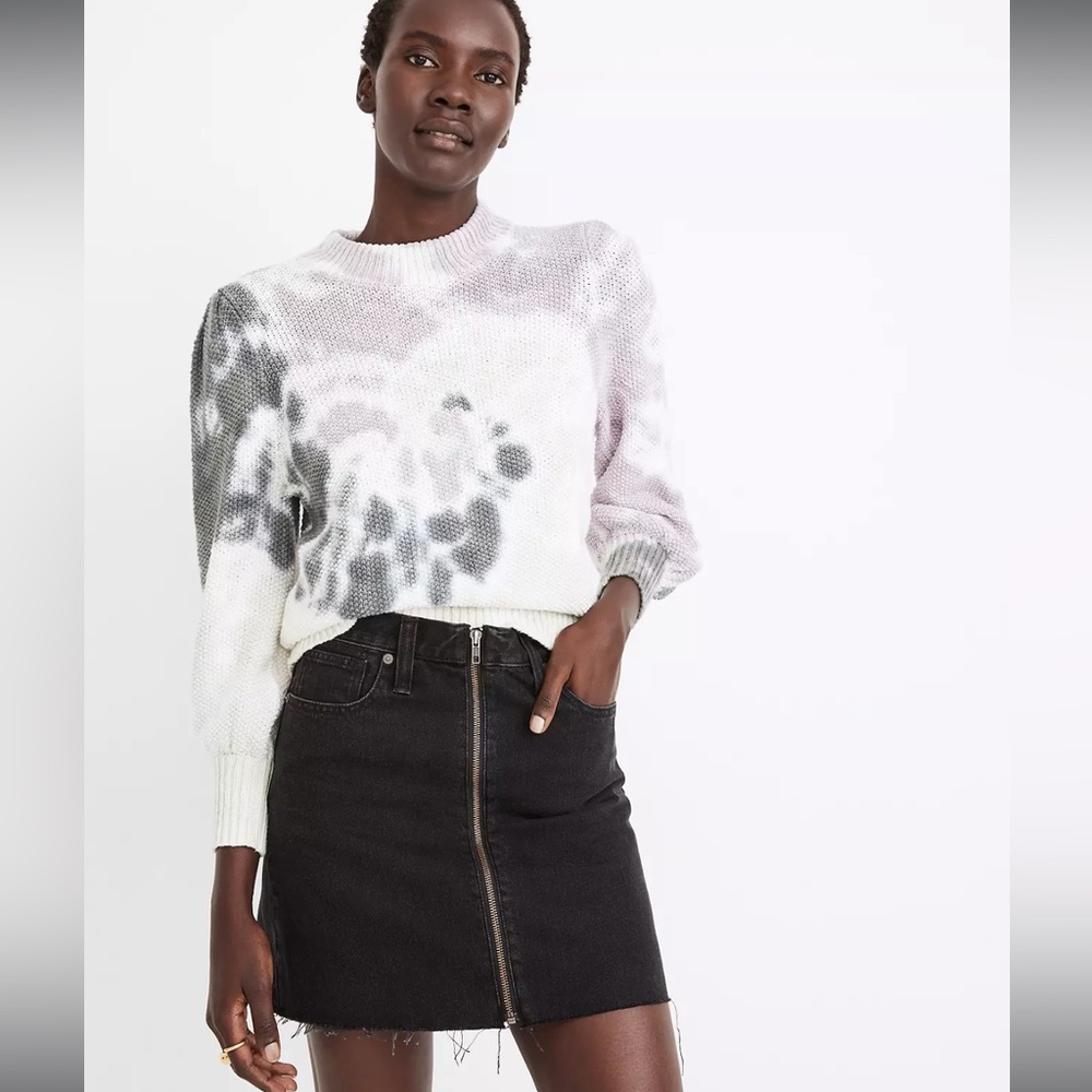 NWT Madewell Rigid Denim A-Line Skirt